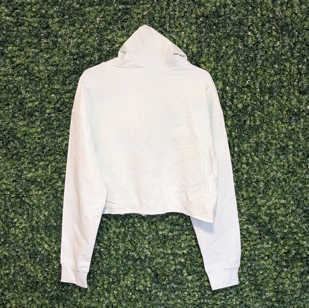 Hoaka Apparel Cropped Zip Up Hoodie, M - Picture 3 of 4
